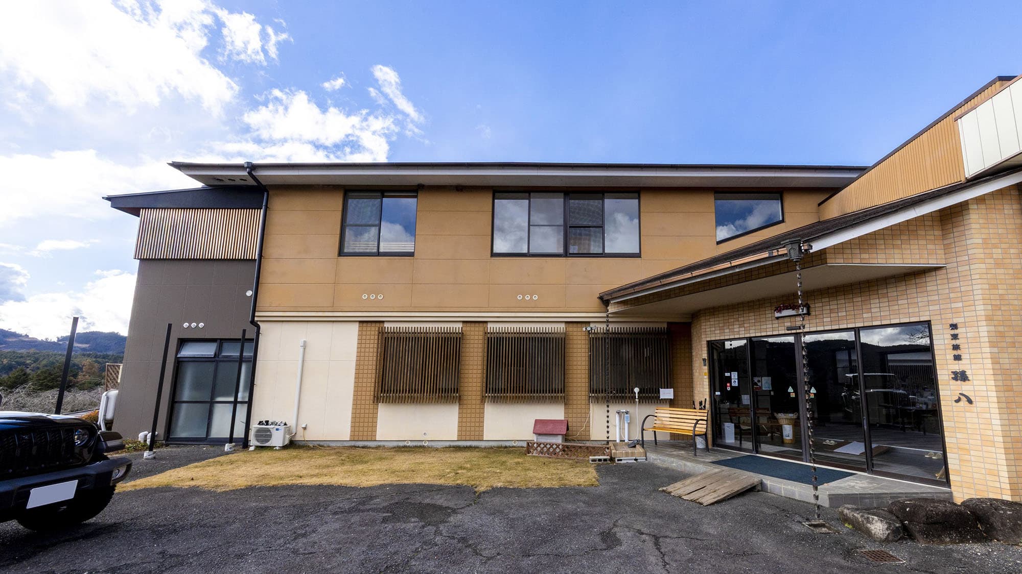 ペットと泊まれるお宿　孫八